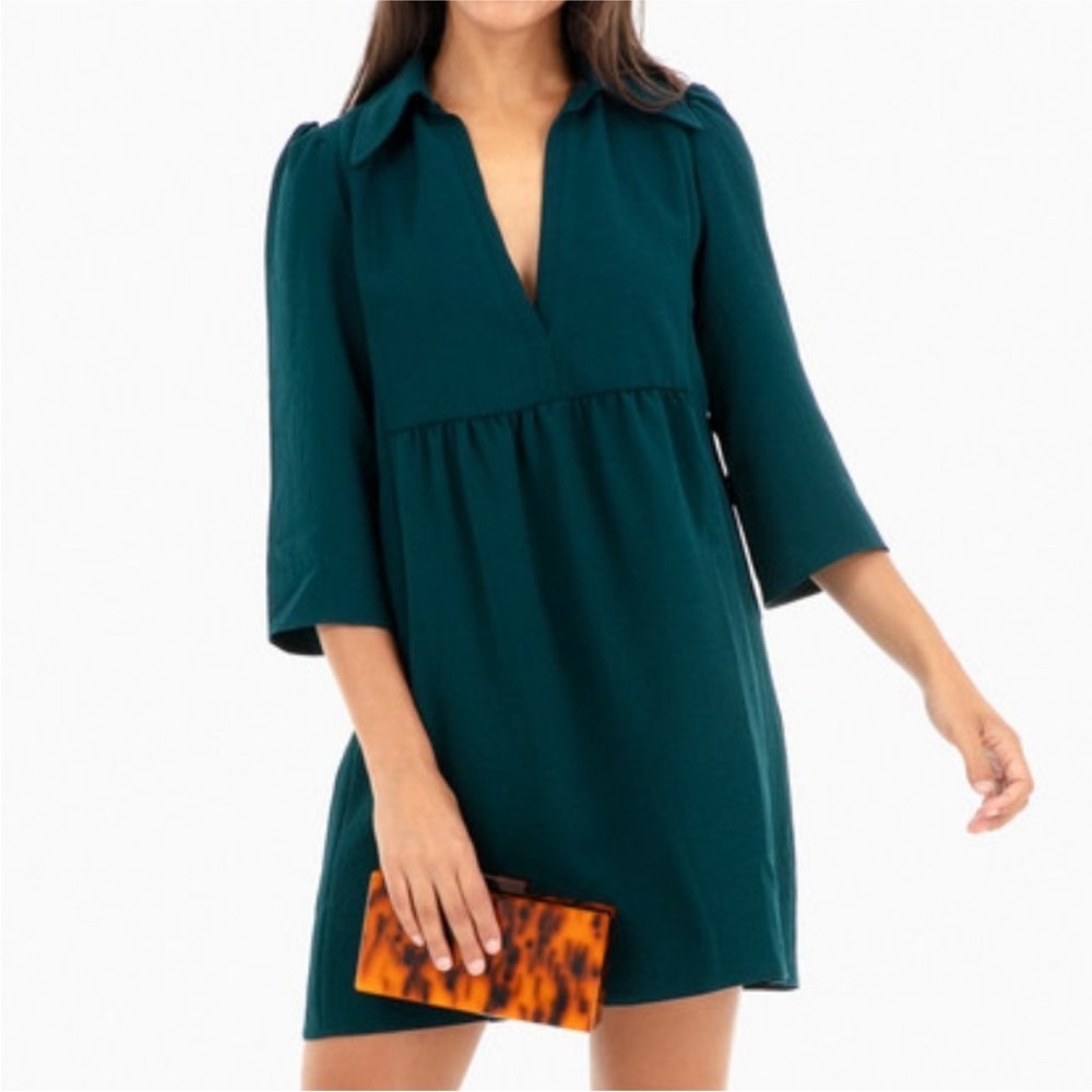 BA&SH Chet Dress dark teal EU 2/ US 8